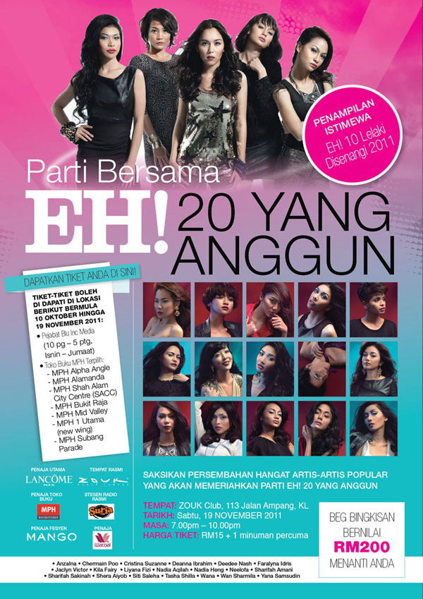 poster 20anggun3 Parti bersama EH! 20 Yang Anggun